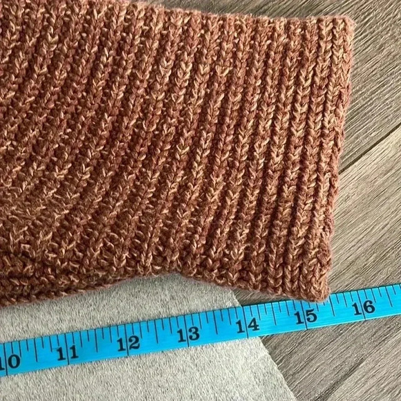 [L] Free People  Women's High Hopes Cardigan Brown - Picture 8 of 10